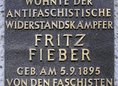 Ansicht Gedenktafel Fritz Fieber - 1950