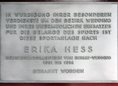 Ansicht Gedenktafel Erika Hess