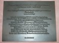 Ansicht Gedenktafel Schloss Biesdorf - 2006