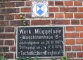 Ansicht Gedenktafel Wasserwerk Friedrichshagen - Maschinenhaus B