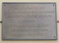 Ansicht Gedenktafel Hebammen-Amtswohnung - 2019