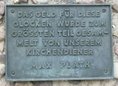 Ansicht Gedenktafel Kirchenglocken der Evangelischen Kirche …