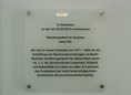 Ansicht Gedenktafel Hans Hill - 2014