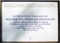 Ansicht Gedenktafel Berliner Asyl-Verein für Obdachlose - 1989