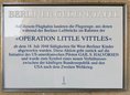 Ansicht Gedenktafel Operation Little Vittles - 2024