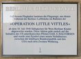 Ansicht Gedenktafel Operation Little Vittles - 2024