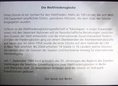Ansicht Gedenktafel Weltfriedensglocke