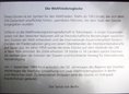 Ansicht Gedenktafel Weltfriedensglocke