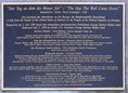 Ansicht Gedenktafel Kunstwerk "Der Tag an dem die Mauer fiel" - 2002