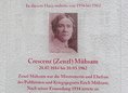 Ansicht Gedenktafel Kreszentia Mühsam