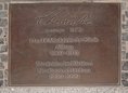 Ansicht Gedenktafel Charité - 2000