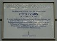 Ansicht Gedenktafel Otto Jogmin - 2024