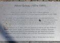 Ansicht Gedenktafel Alfred Scholz - 2014