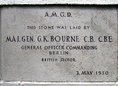 Ansicht Gedenktafel St. George‘s Anglican Church (Episcopal) - …