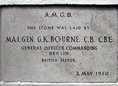 Ansicht Gedenktafel St. George‘s Anglican Church (Episcopal) - …