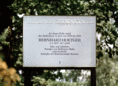 Ansicht Gedenktafel Bernhard Hoetger - 1991