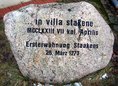 Ansicht Gedenktafel Ersterwähnung Staakens - 2008