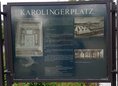 Ansicht Gedenktafel Karolingerplatz