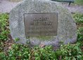 Ansicht Gedenktafel August Carl Bernhard Wietholz - 1989
