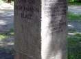 Ansicht Gedenktafel Oswald Schumann