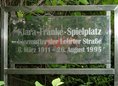 Ansicht Gedenktafel Klara Franke - 1996