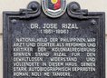 Ansicht Gedenktafel José Rizal - 2005