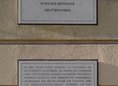 Ansicht Gedenktafel Opfer kommunistischer Gewaltherrschaft