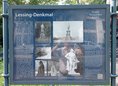 Ansicht Gedenktafel Lessing-Denkmal