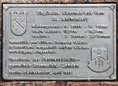 Ansicht Gedenktafel Englische Kanonen - 1983