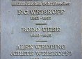 Ansicht Gedenktafel Sozialistische Schriftstellerinnen und …