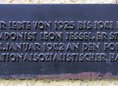 Ansicht Gedenktafel Leon Jessel - 1966