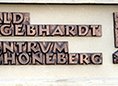 Ansicht Gedenktafel Willibald Gebhardt