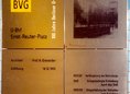 Ansicht Gedenktafel U-Bahnhof Ernst-Reuter-Platz