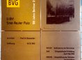 Ansicht Gedenktafel U-Bahnhof Ernst-Reuter-Platz