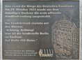 Ansicht Gedenktafel Rundfunk in Deutschland - 2023