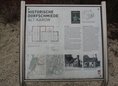 Ansicht Gedenktafel Historische Dorfschmiede Karow