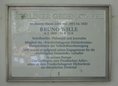 Ansicht Gedenktafel Bruno Wille