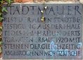 Ansicht Gedenktafel Stadtmauer