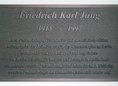 Ansicht Gedenktafel Friedrich Karl Jung - 2015