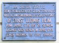 Ansicht Gedenktafel Ernst Ludwig Heim