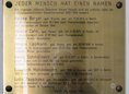 Ansicht Gedenktafel Jüdische Hausbewohnerinnen und -bewohner der … - 1997