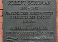 Ansicht Gedenktafel Robert Schuman