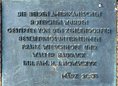 Ansicht Gedenktafel Roteichen