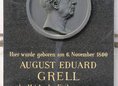 Ansicht Gedenktafel August Eduard Grell - 1900