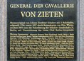 Ansicht Gedenktafel Hans Joachim von Zieten - 1794