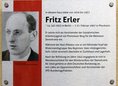 Ansicht Gedenktafel Fritz Erler - 2016