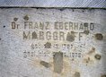 Ansicht Gedenktafel Franz Eberhard Marggraff - 1886