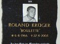 Ansicht Gedenktafel Roland Krüger
