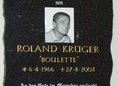 Ansicht Gedenktafel Roland Krüger
