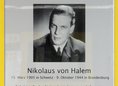 Ansicht Gedenktafel Nikolaus Christoph von Halem - 2010